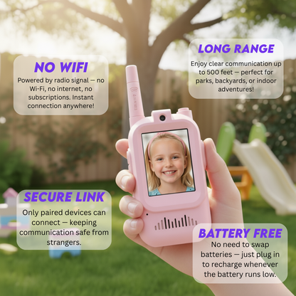 Sialina™ Video Walkie-Talkies